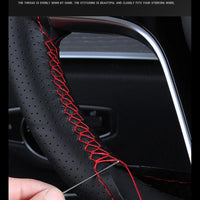 Couvre Volant Peugeot 508 et 508 SW 2011-2018 Cuir à Coudre