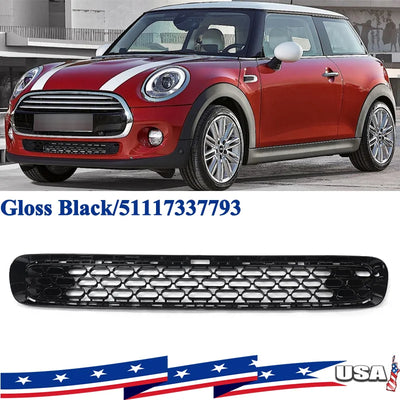 Calandre Inférieure Mini Cooper F55 F56 F57 2014-2021 Noir Brillant
