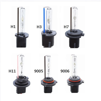 Kit Ampoules Xénon HID GLOWTEC 4300K à 12000K