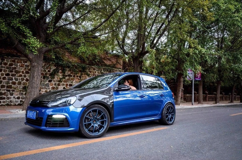 Ailes Avant Carbone Élargies VW Golf 6 et Golf 7 GTI R MK6 MK7, 20 mm