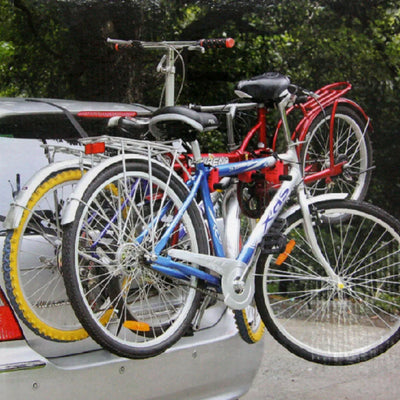 Porte-Vélos de Coffre 3 Vélos Universel Sangles