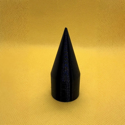 Cache-Écrous de Roue Coniques Noirs 22 mm