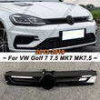 Calandre Avant Style ABT Volkswagen Golf 7 et 7.5 Noir Brillant