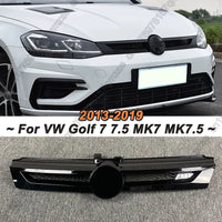 Calandre Avant Style ABT Volkswagen Golf 7 et 7.5 Noir Brillant