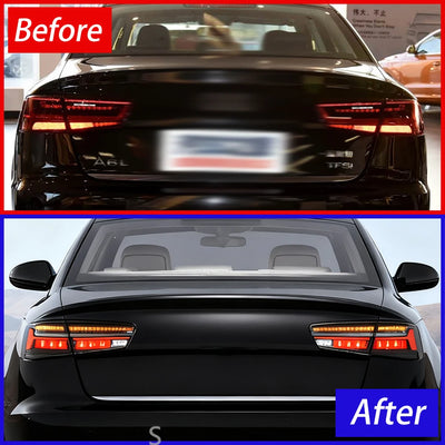 Feux Arrière LED Dynamiques Audi A6 C7 S6 Plug Play