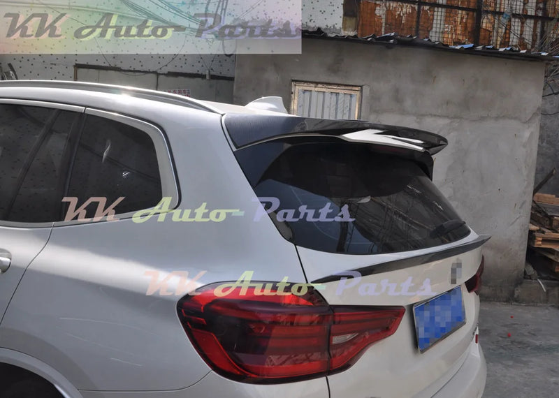 Becquet BMW X3 G01 et X3 M 2019+ en Fibre de Carbone Véritable, Aileron de Coffre