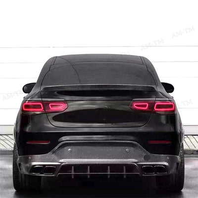 Lame Pare-Chocs Arrière Carbone Mercedes GLC X253 C253 AMG