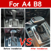 Pommeau de Vitesse LED Audi A4 A6 Q7 — vue de profil