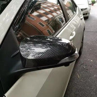 Coque de Rétroviseur Toyota C-HR 2016-2023 Aspect Carbone ou Chromée, Coques de Recouvrement ABS, Deux Formes de Boîtier