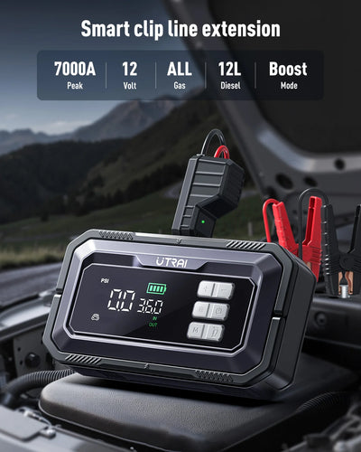 Booster de Démarrage UTRAI JS-30 7000A Diagnostic OBD