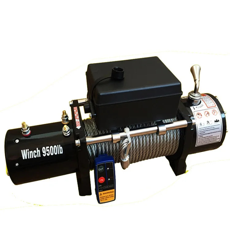 Treuil Électrique 3500 lbs 12V Kit Complet Guide-Câble