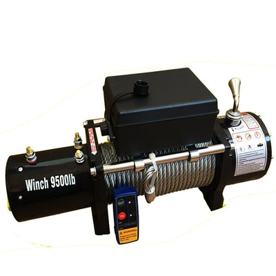 Treuil Électrique 3500 lbs 12V Kit Complet Guide-Câble
