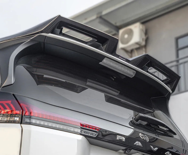 Hinterer Dachspoiler Toyota RAV4 2020-2026 in ABS glänzend schwarz, weiß oder Carbon-Optik