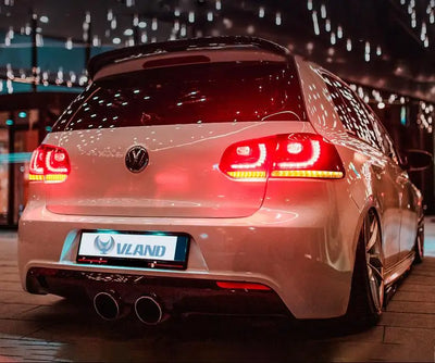Feux Arrière LED Volkswagen Golf 6 MK6 2008-2013 Paire