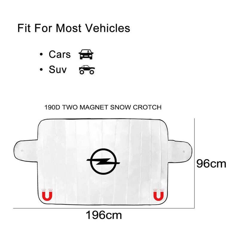 Pare-Soleil Pare-Brise Opel Corsa Astra Insignia Zafira