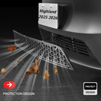 Filet Anti-Insectes Aluminium Tesla Model 3 Highland 2025-2026 Calandre Inférieure, Kit 2 en 1 ou Pièce Seule