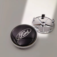 Cache-Moyeux Ford 54mm 56mm 60mm 65mm 68mm Emblème — exemple de montage