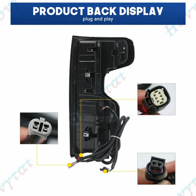 Feux Arrière LED Chevrolet Silverado 1500 2500 3500 2019-2025