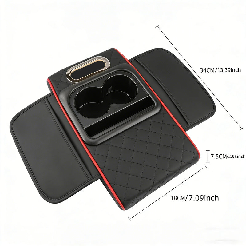 Accoudoir Central Universel avec Rangement et Porte-Gobelet