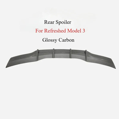 Diffuseur Lèvre Pare-Chocs Arrière Tesla Model 3 Highland Model Y 2024