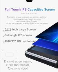 Autoradio Android 14 Écran QLED 12,3 Pouces Lexus RX 270 350 450h 2009-2015 CarPlay Double Système
