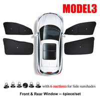 Pare-Soleil Tesla Model 3 Highland Toit Ouvrant, Pare-Brise et Vitres Latérales