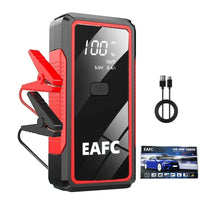 Booster de Batterie Voiture EAFC 600A 2000A Démarreur Portable 12V