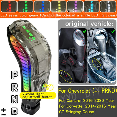 Pommeau de Levier de Vitesses LED Chevrolet Cruze Captiva Orlando
