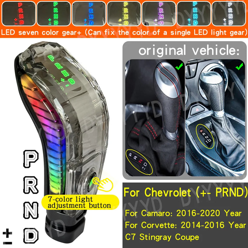 Pommeau de Levier de Vitesses LED Chevrolet Cruze Captiva Orlando