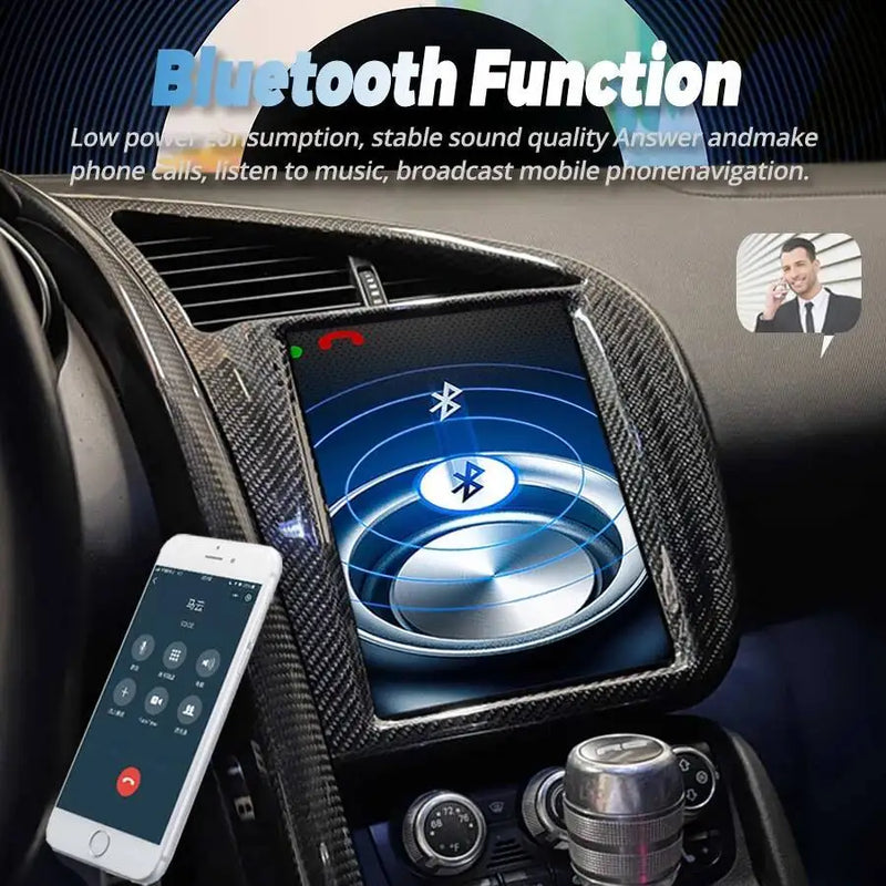 Autoradio Android Écran Vertical 9,7 Pouces Audi R8 2007-2015 CarPlay GPS DSP