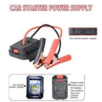Démarreur de Secours 12 V pour Batterie d'Outil Pinces et Convertisseur