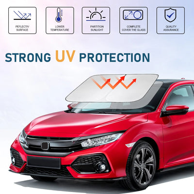 Pare-Soleil Pare-Brise Honda Civic 2016-2021 Pliable