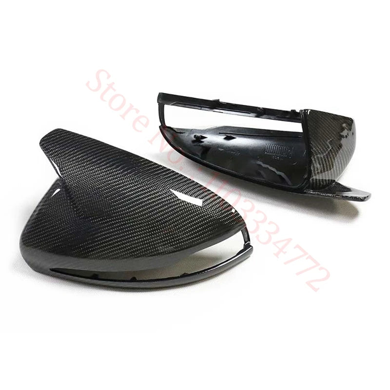 Coque de Rétroviseur Mercedes Classe C W205, E W213, S W222, GLC X253, GLA, GLB, EQA, EQB, EQC en Carbone Véritable, 8 Styles