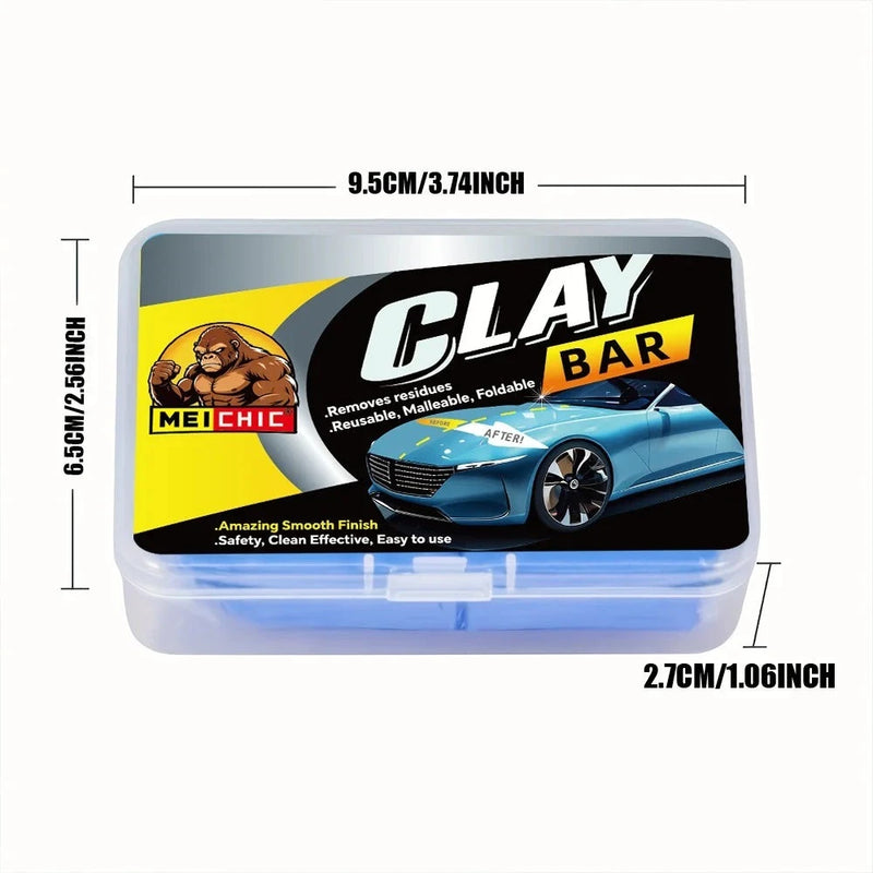 Barre d'Argile de Décontamination Carrosserie Lot de 2 x 50 g