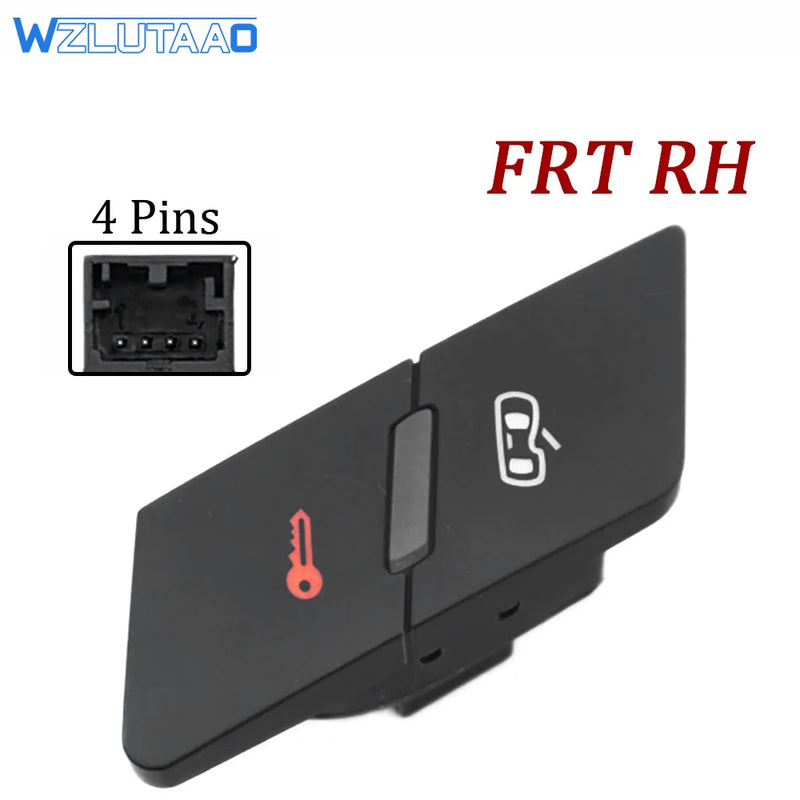 Bouton de Verrouillage de Porte Audi A6 C6 2005-2011 — vue arrière