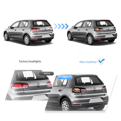 Feux Arrière OLED Volkswagen Golf 6 2008-2014