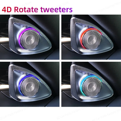Tweeter Rotatif Lumière d'Ambiance Mercedes W205 W213 W222