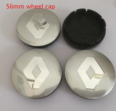 Emblèmes Cache-Moyeux 3D 56mm 60mm 68mm 4 Pièces