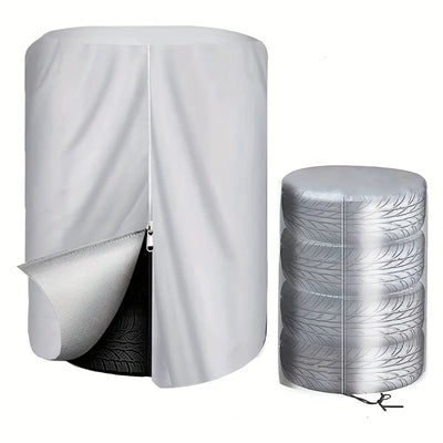 Housse de Protection Pneus Stockage Jeu de 4 Roues