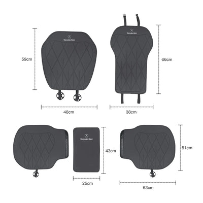 Coussin de Siège Auto Cuir Mercedes AMG W204 W205 W212