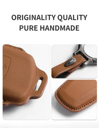 Étui de Protection Clé Cuir Volkswagen Golf 8 ID.3 ID.4 Skoda Octavia 4 Seat Leon 4 Cupra Formentor