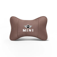Appuie-Tête Daim Mémoire de Forme MINI Cooper F56 — détail de fixation