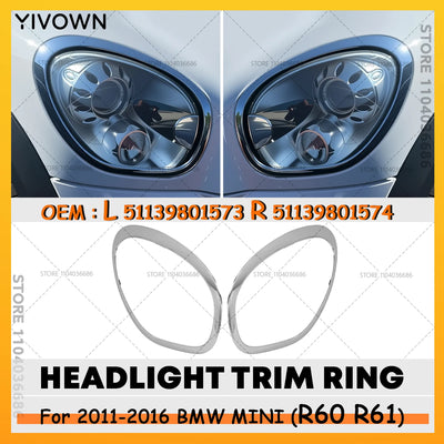 Cerclage d'Optique Mini Cooper Countryman R60 R61 2011-2016