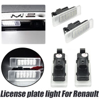 Éclairage de Plaque d'Immatriculation LED Renault Megane 4