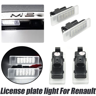 Éclairage de Plaque d'Immatriculation LED Renault Megane 4