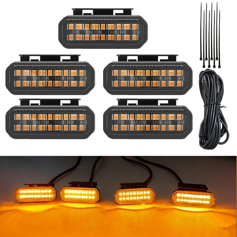 Feux de Calandre LED Nissan Frontier 4, 5 ou 8 Feux RGB ou Couleur