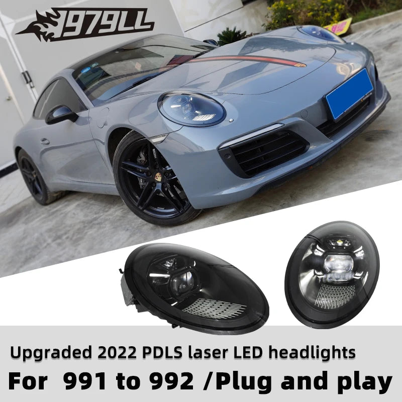Phares LED Porsche 911 Carrera 991 Matrix 2012-2018
