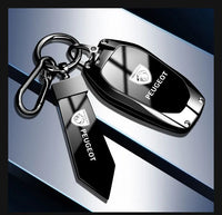 Coque de Clé Peugeot Dégradé Alliage de Zinc Clé Fixe ou Repliable
