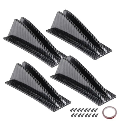Diffuseur Arriere Universel Aileron de Requin (Kit 4 Pieces)