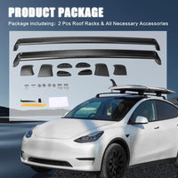 Barres de Toit Verrouillables Tesla Model 3 et Model Y